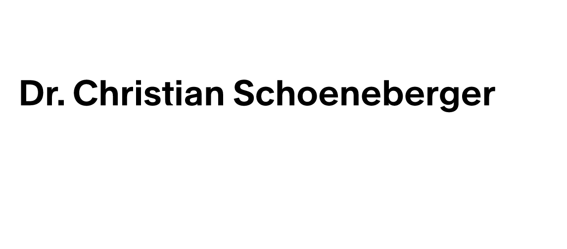 Dr. Christian Schoeneberger
