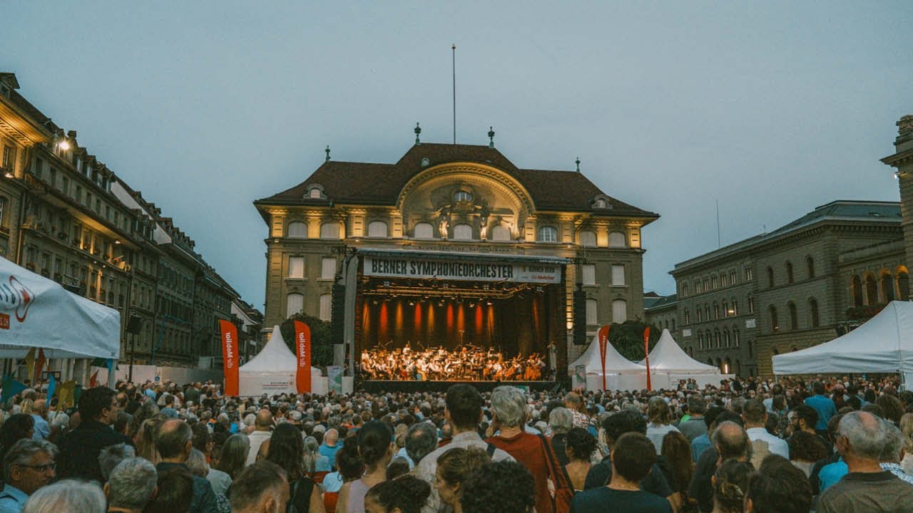 Openair-Konzert des Berner Symphonieorchesters