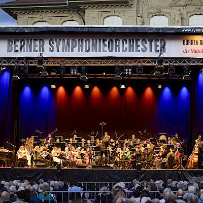 Openair-Konzert auf dem Bundesplatz